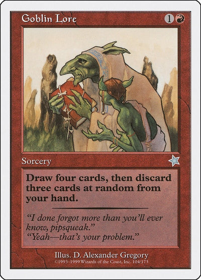 Goblin Lore (104) (S99)