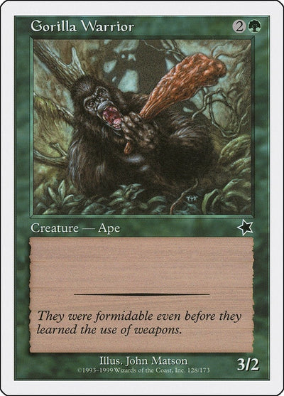 Gorilla Warrior (128) (S99)