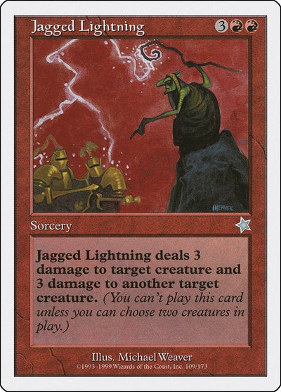 Jagged Lightning (109) (S99)