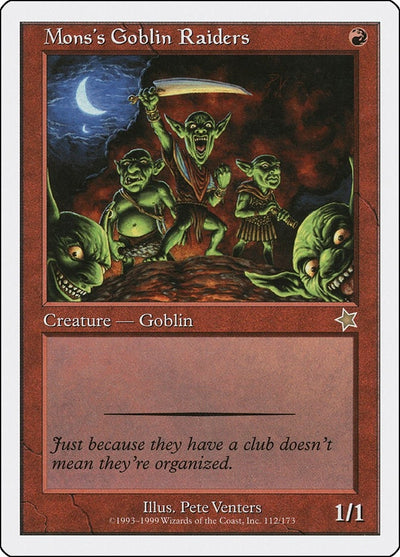 Mons's Goblin Raiders (112) (S99)