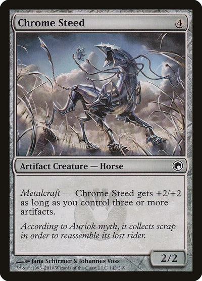 Chrome Steed (142) (Scars of Mirrodin)