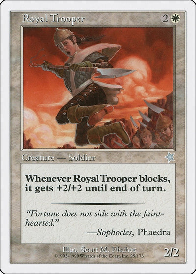 Royal Trooper (25) (S99)