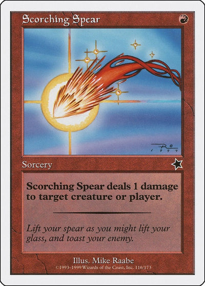 Scorching Spear (116) (S99)