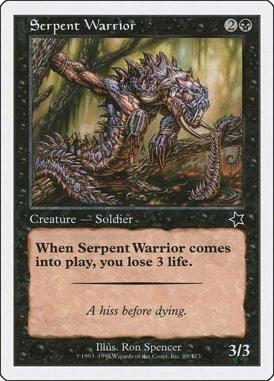 Serpent Warrior (88) (S99)