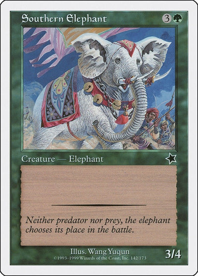 Southern Elephant (142) (S99)