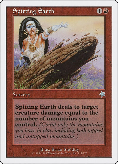 Spitting Earth (117) (S99)