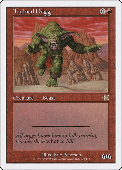 Trained Orgg (120) (S99)