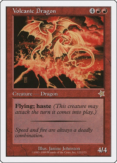 Volcanic Dragon (122) (S99)
