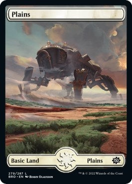 Plains (279) - Full Art (279) (The Brothers' War) (Foil)
