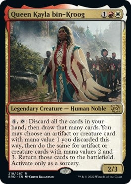 Queen Kayla bin-Kroog (218) (The Brothers' War)