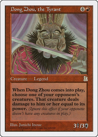 Dong Zhou, the Tyrant (109) (PTK)