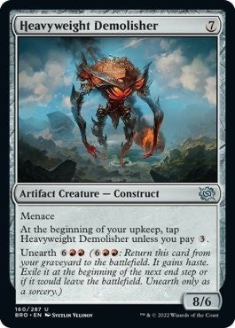 Heavyweight Demolisher (160) (The Brothers' War) (Foil)