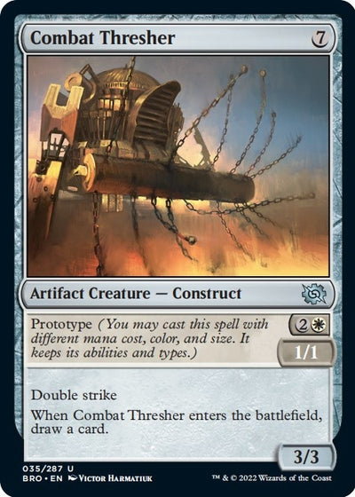 Combat Thresher (35) (The Brothers' War) (Foil)