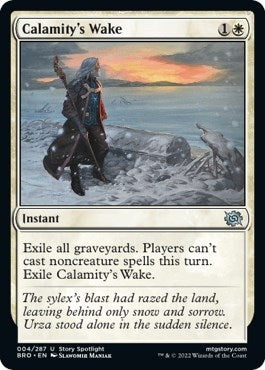 Calamity's Wake (4) (The Brothers' War) (Foil)