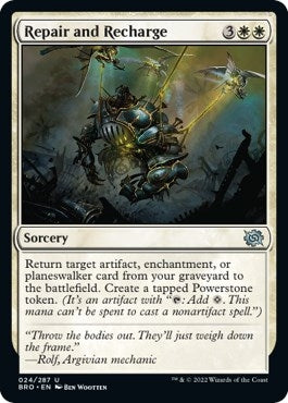 Repair and Recharge (24) (The Brothers' War) (Foil)