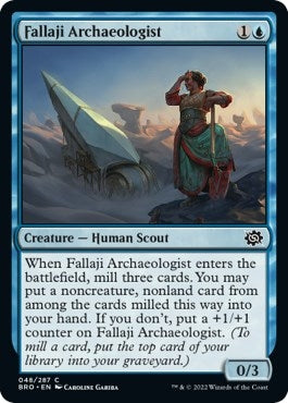 Fallaji Archaeologist (48) (The Brothers' War)
