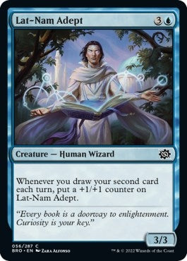 Lat-Nam Adept (56) (The Brothers' War) (Foil)