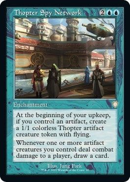 Thopter Spy Network (Retro Frame) (97) (The Brothers' War)