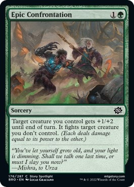 Epic Confrontation (176) (The Brothers' War) (Foil)