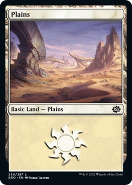 Plains (269) (269) (The Brothers' War) (Foil)
