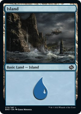 Island (270) (270) (The Brothers' War) (Foil)