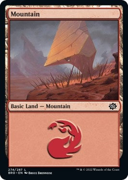 Mountain (274) (274) (The Brothers' War) (Foil)
