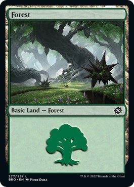 Forest (277) (277) (The Brothers' War) (Foil)