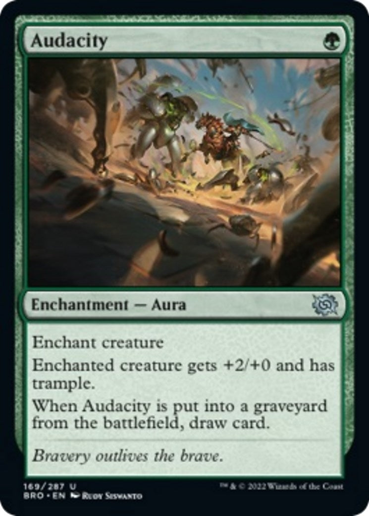 Audacity (169) (The Brothers' War) (Foil)