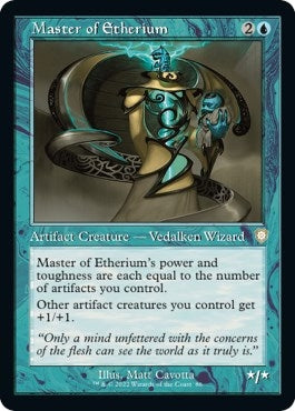 Master of Etherium (Retro Frame) (86) (The Brothers' War)
