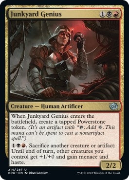 Junkyard Genius (214) (The Brothers' War) (Foil)