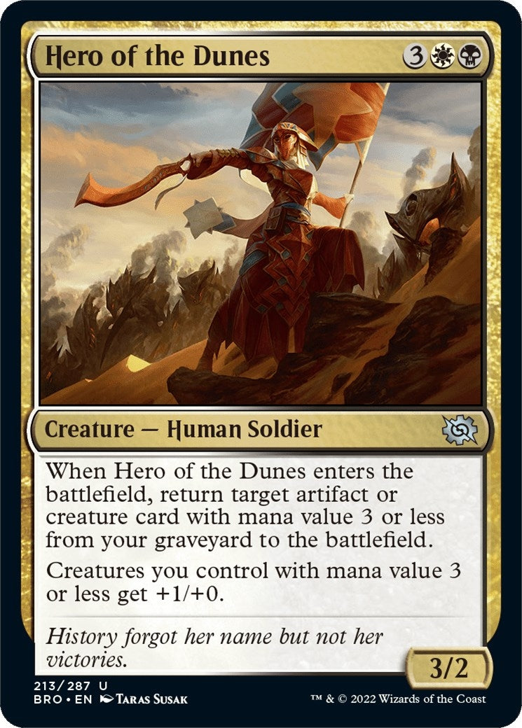 Hero of the Dunes (213) (The Brothers' War)