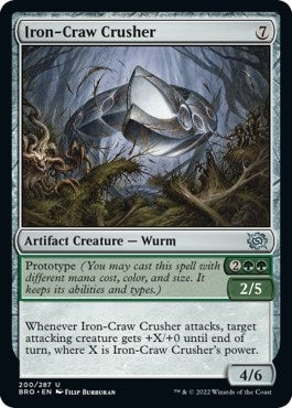 Iron-Craw Crusher (200) (The Brothers' War) (Foil)