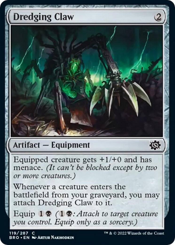 Dredging Claw (119) (The Brothers' War) (Foil)