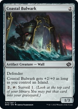 Coastal Bulwark (76) (The Brothers' War) (Foil)