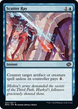 Scatter Ray (61) (The Brothers' War) (Foil)