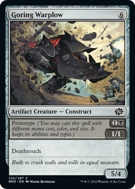 Goring Warplow (120) (The Brothers' War) (Foil)