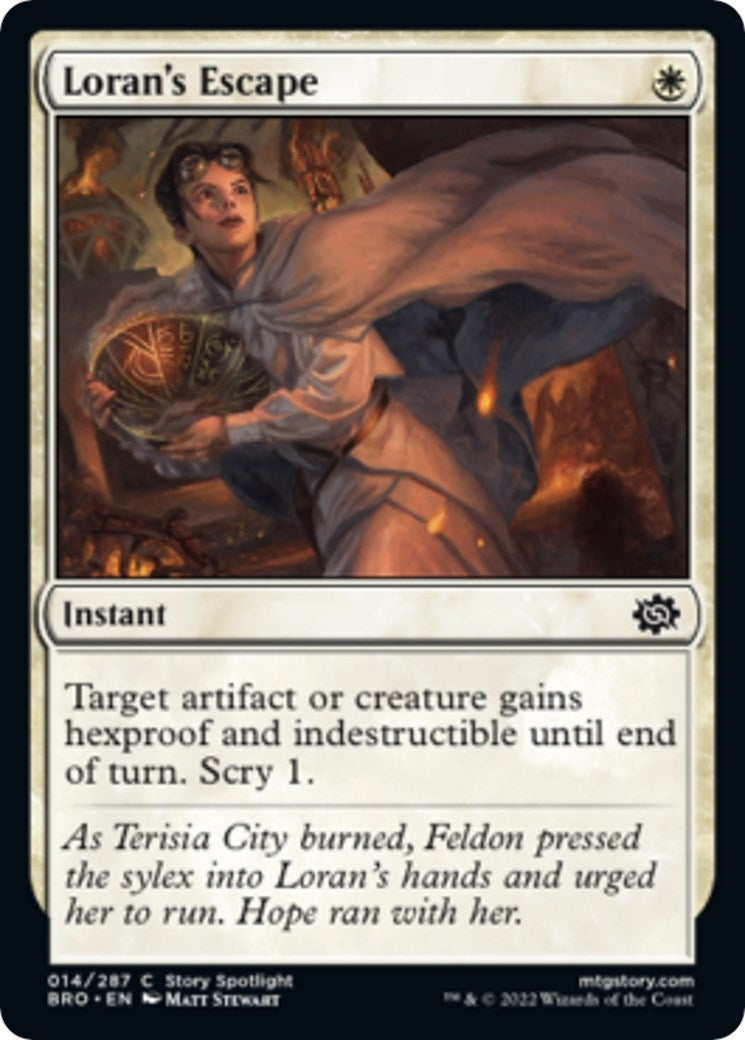 Loran's Escape (14) (The Brothers' War) (Foil)