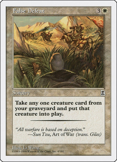 False Defeat (4) (PTK)