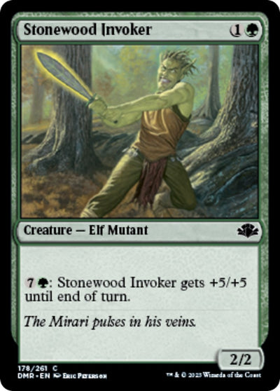 Stonewood Invoker (178) (Dominaria Remastered) (Foil)