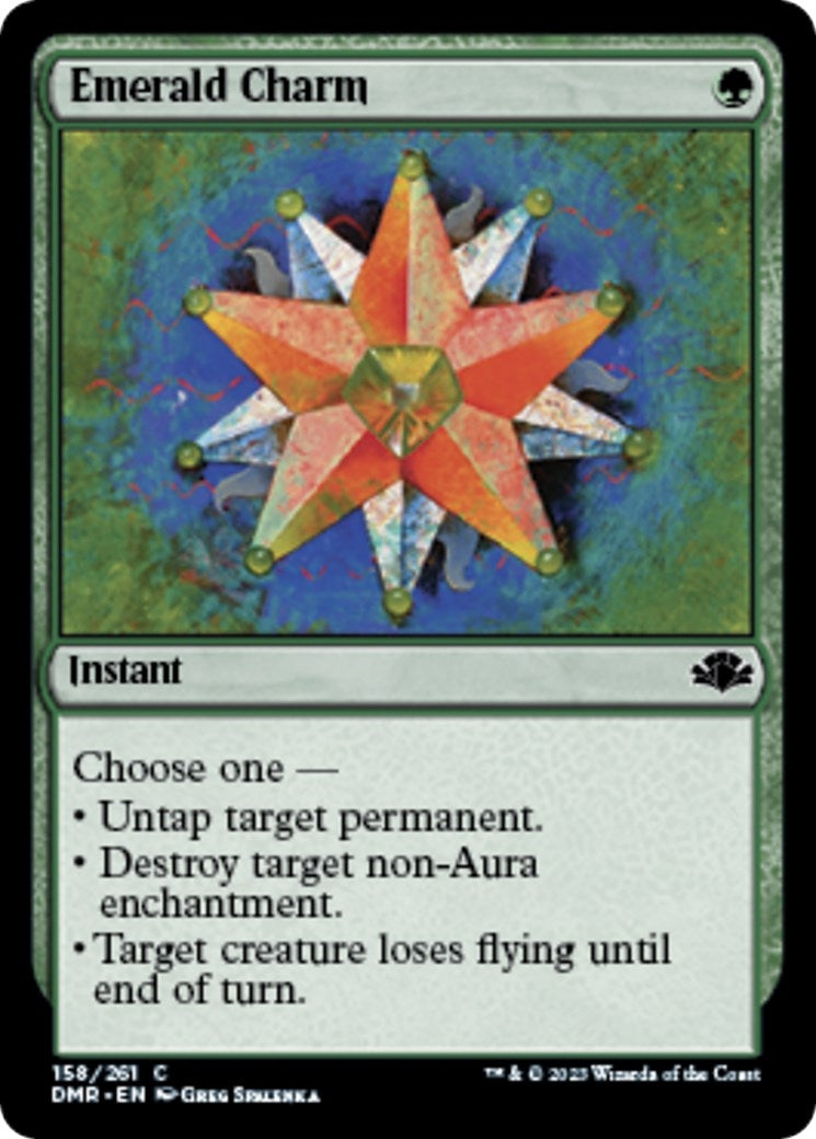 Emerald Charm (158) (Dominaria Remastered)