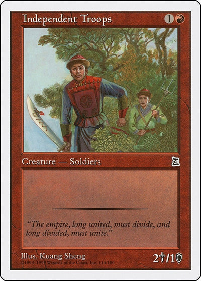Independent Troops (114) (PTK)
