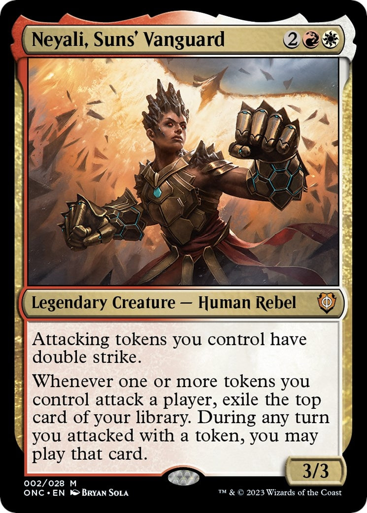 Neyali, Suns' Vanguard (2) (Phyrexia: All Will Be One)