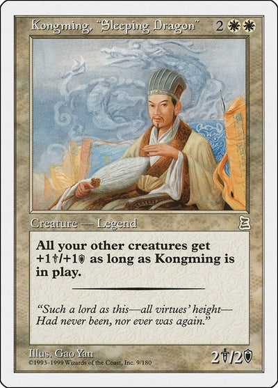 Kongming, "Sleeping Dragon" (9) (PTK)