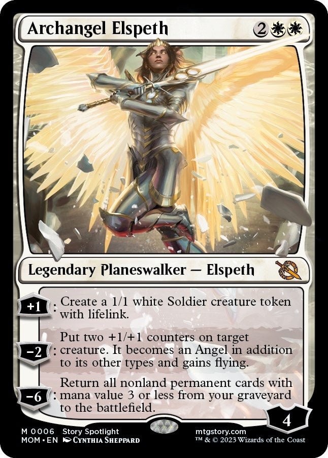Archangel Elspeth (6) (March of the Machine)