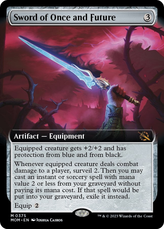 Sword of Once and Future (Extended Art) (375) (March of the Machine) (Foil)