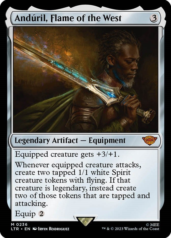 Anduril, Flame of the West (236) (Universes Beyond: The Lord of the Rings: Tales of Middle-earth)