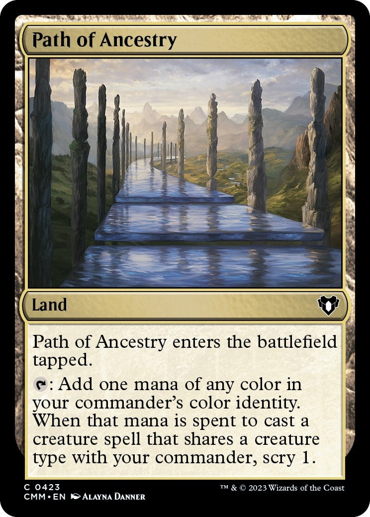 Image for Path of Ancestry (423) (Commander Masters) - Magic: The Gathering