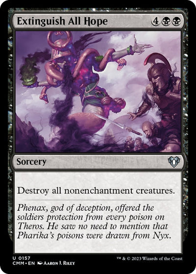 Extinguish All Hope (157) (Commander Masters)