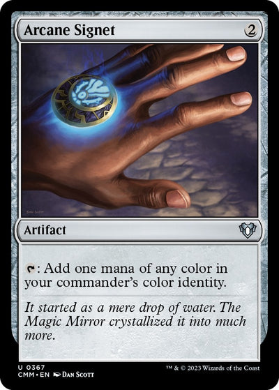 Arcane Signet (367) (Commander Masters) (Foil)