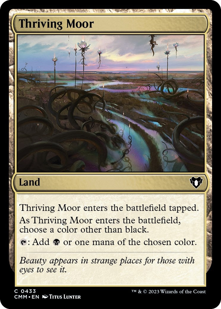 Image for Thriving Moor (433) (Commander Masters) - Magic: The Gathering